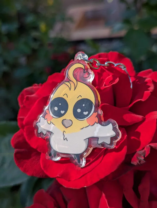 Love bird keychain