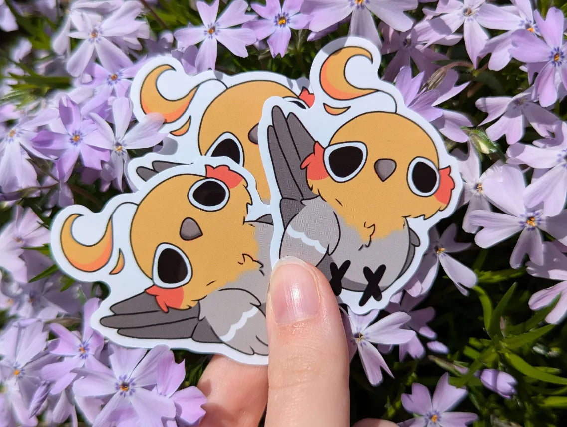 Derp bird stickers